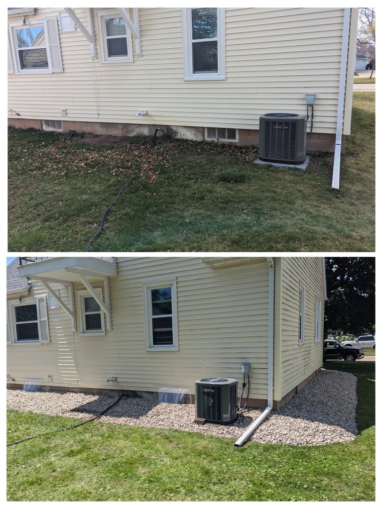 foundation grading correction Fox Valley